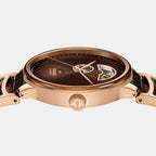 Centrix Men Automatic Brown Dial Analog Ceramic Watch R30013302