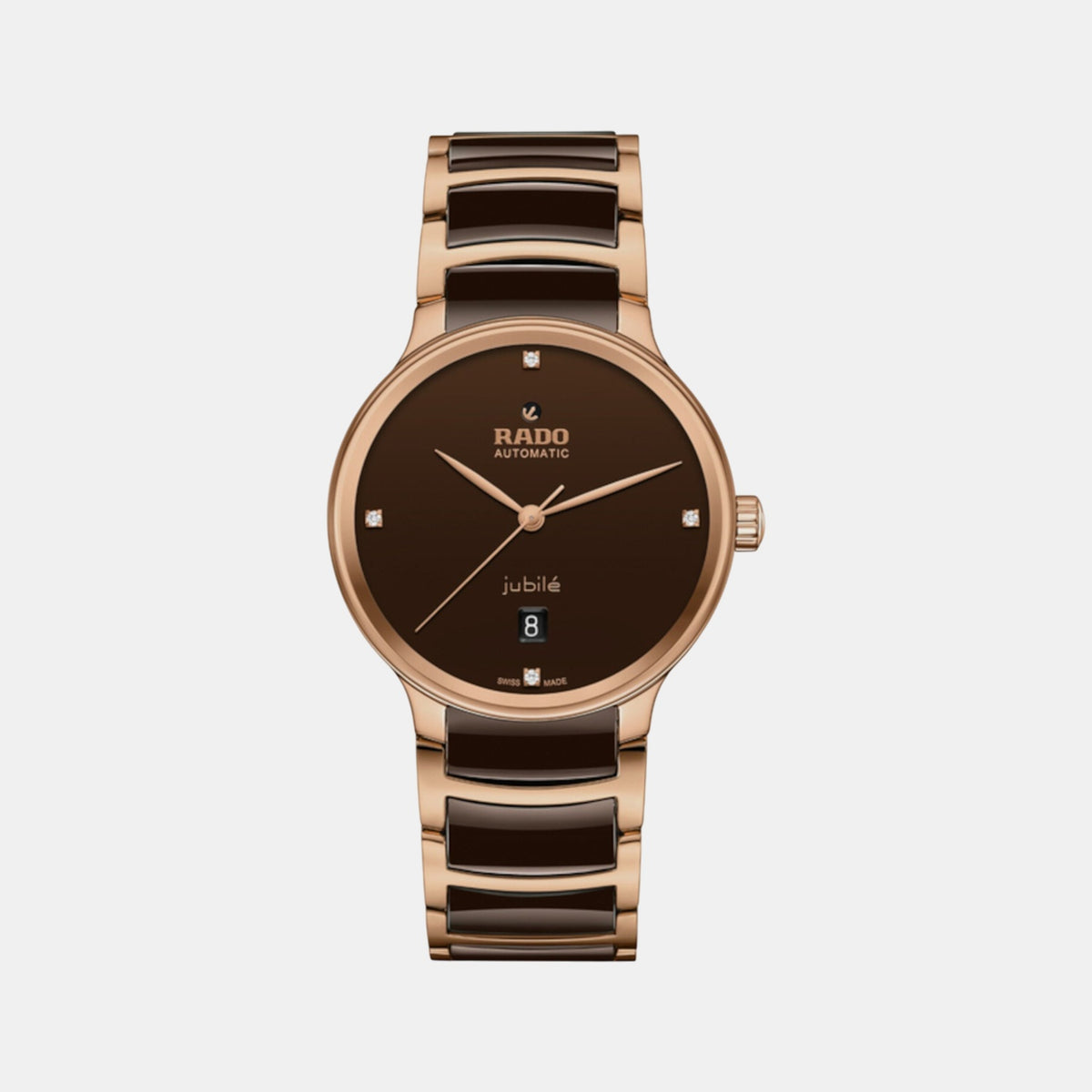 Centrix Unisex Automatic Brown Dial Analog Stainless Steel Watch R30017712