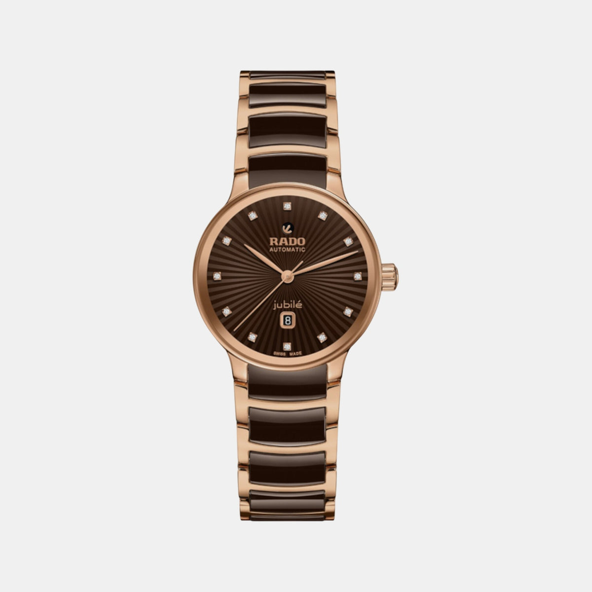 Centrix Women Automatic Brown Dial Analog Stainless Steel Watch R30019732