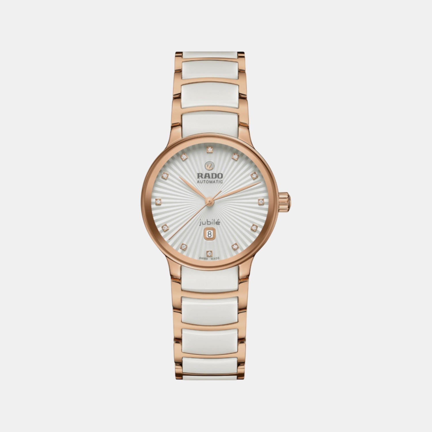 Centrix Women Automatic White Dial Analog Stainless Steel Watch R30019744