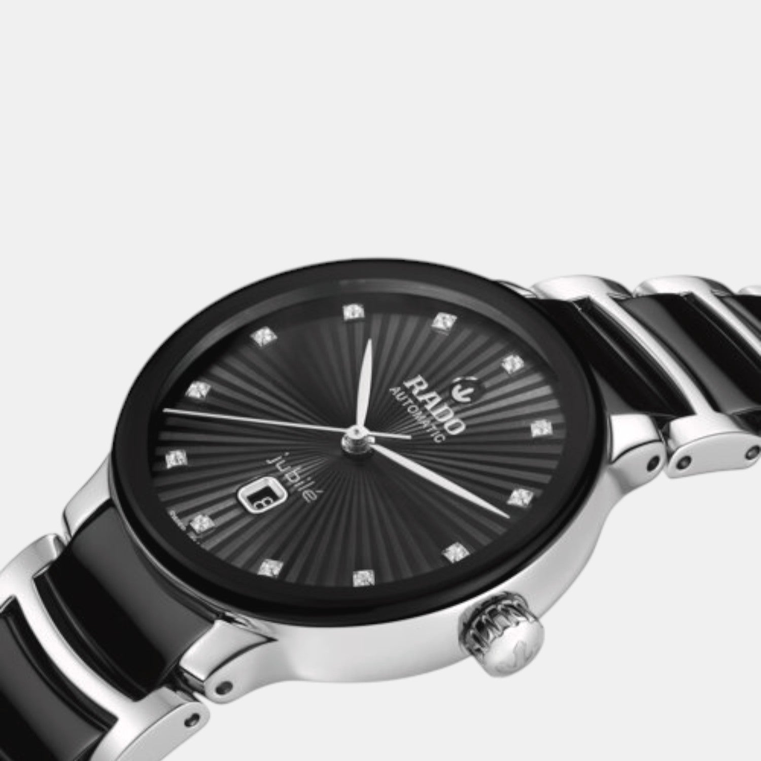 Centrix Women Automatic Black Dial Analog Ceramic Watch R30020742