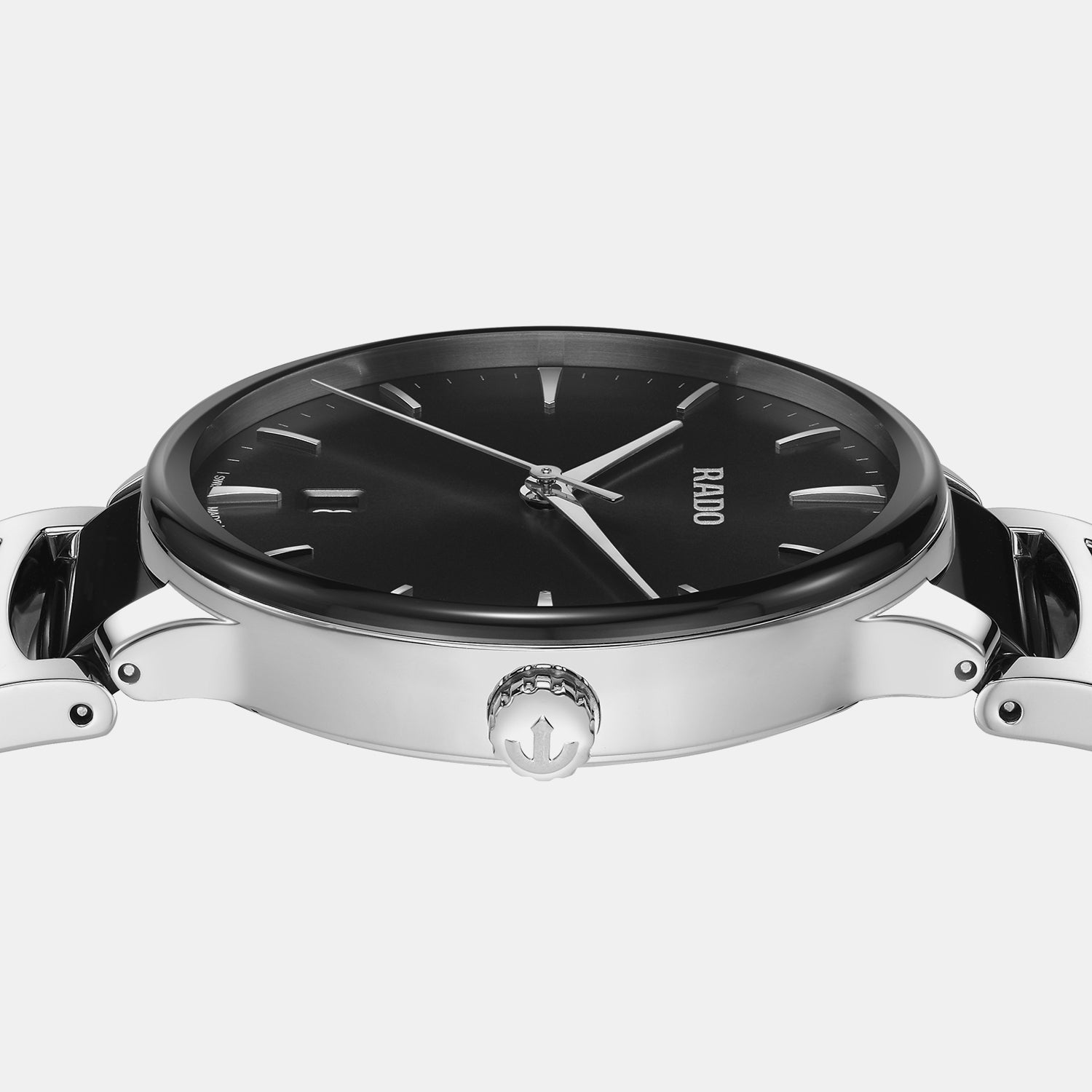 Centrix Unisex Quartz Black Dial Analog Ceramic Watch R30021152