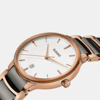 Centrix Unisex Quartz Silver Dial Analog Ceramic Watch R30023012