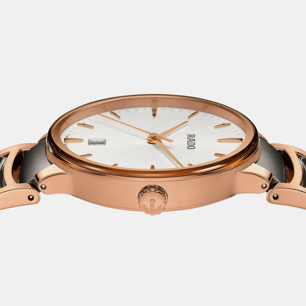 Centrix Unisex Quartz Silver Dial Analog Ceramic Watch R30023012