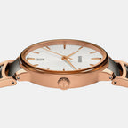 Centrix Unisex Quartz Silver Dial Analog Ceramic Watch R30023012