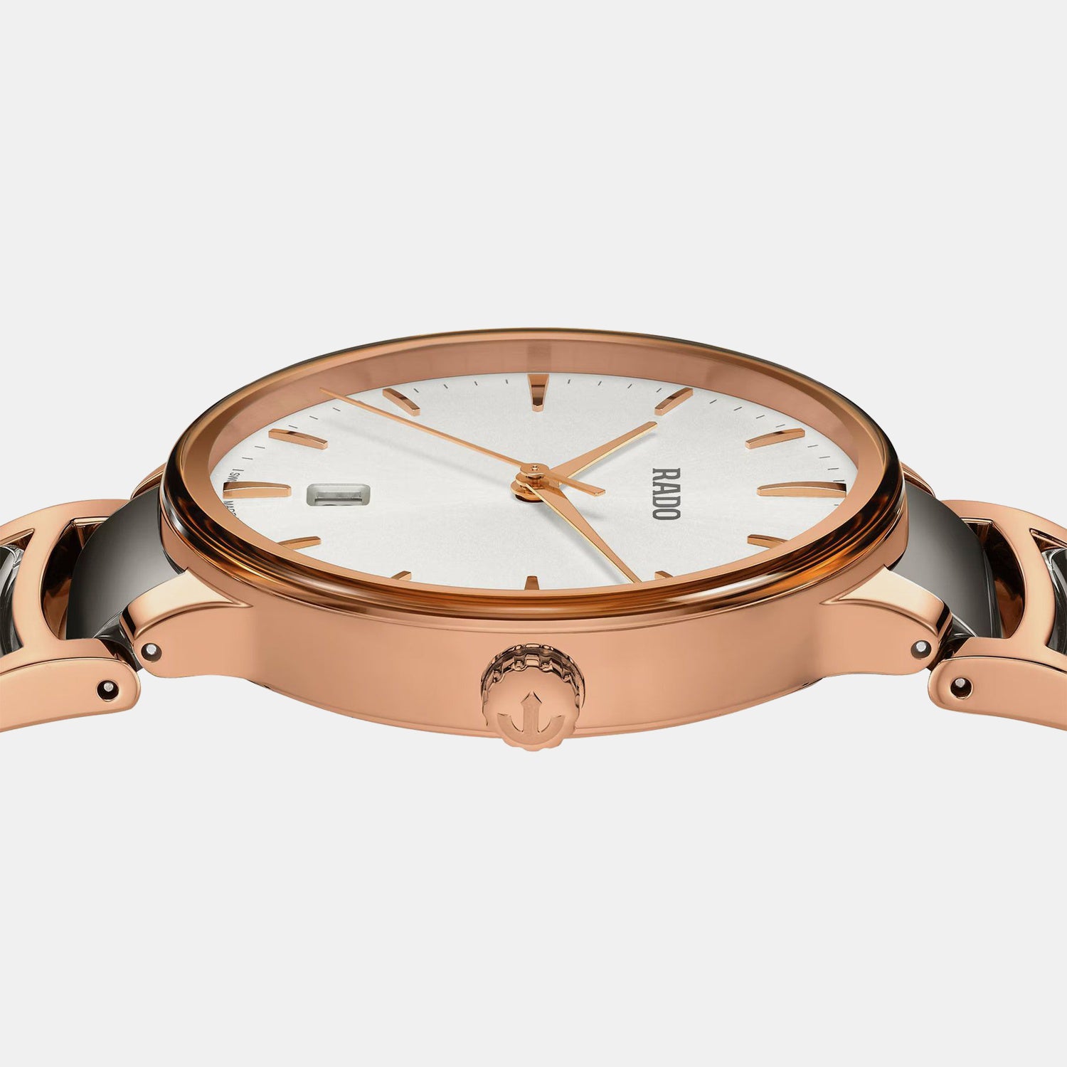 Centrix Unisex Quartz Silver Dial Analog Ceramic Watch R30023012