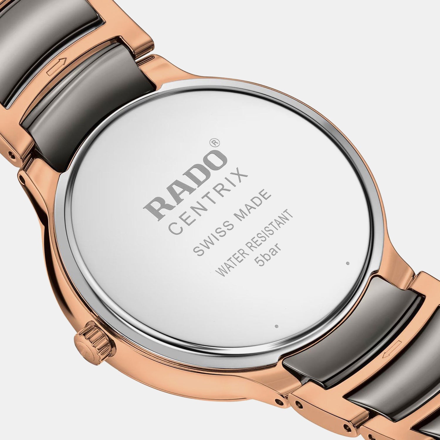 Centrix Unisex Quartz Silver Dial Analog Ceramic Watch R30023012