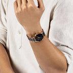 Centrix Unisex Quartz Brown Dial Analog Ceramic Watch R30023712