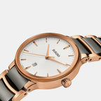 Centrix Women Quartz Silver Dial Analog Ceramic Watch R30024012