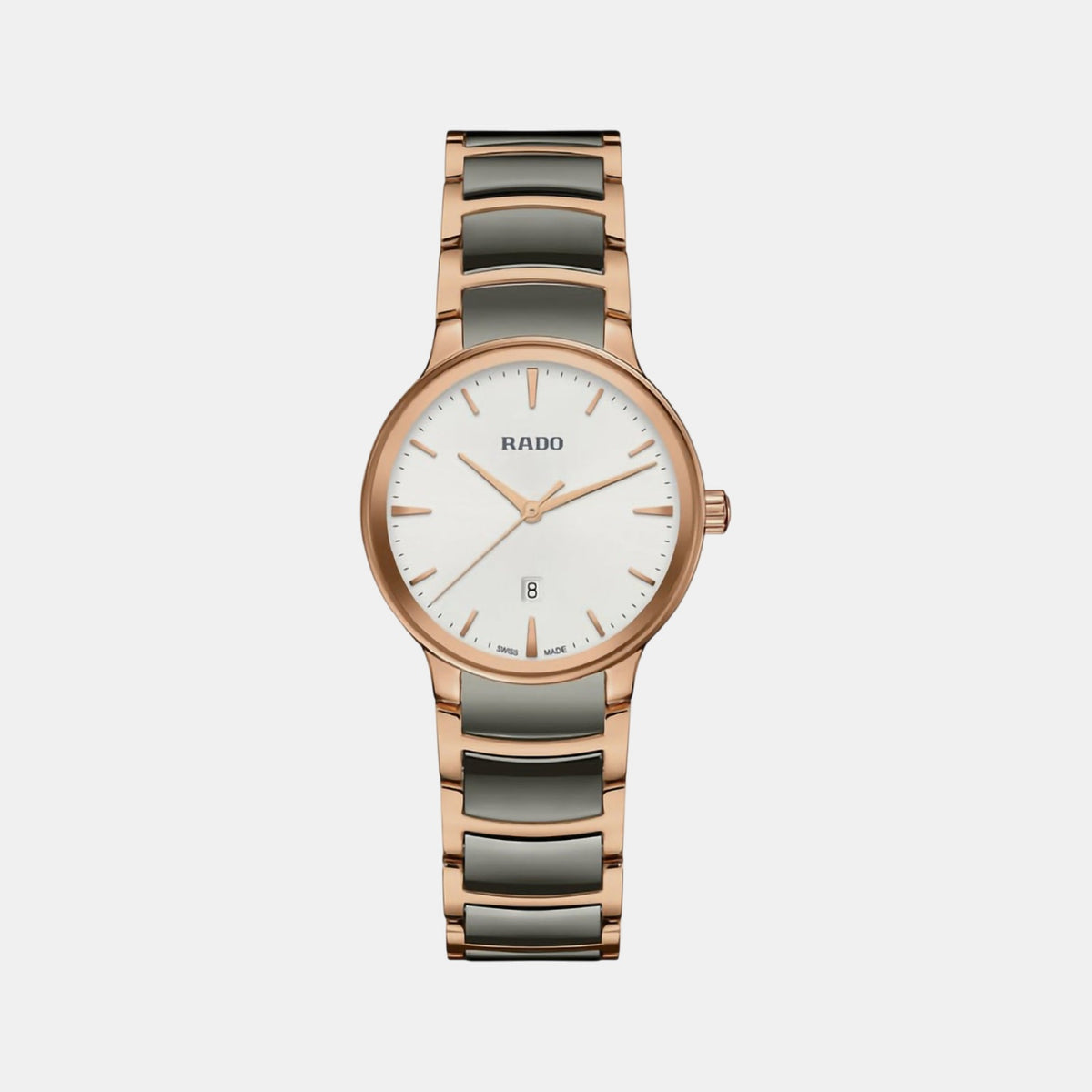 Centrix Women Quartz Silver Dial Analog Ceramic Watch R30024012