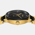 Centrix Women Quartz Black Dial Analog Ceramic Watch R30025712