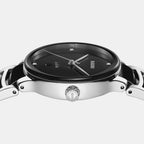 Centrix Women Quartz Black Dial Analog Ceramic Watch R30026712