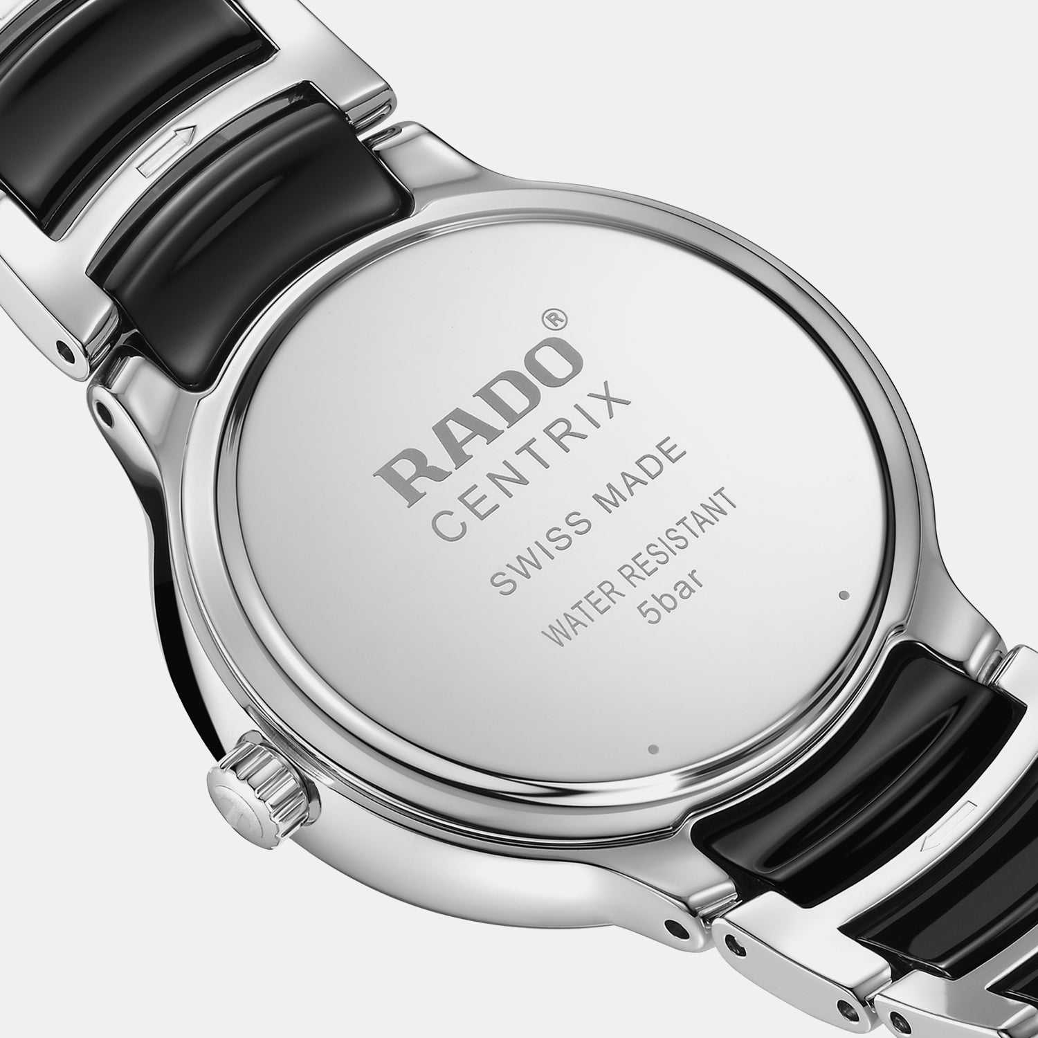 Centrix Women Quartz Black Dial Analog Ceramic Watch R30026712