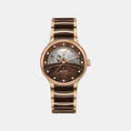 Centrix Unisex Automatic Mother Of Pearl Dial Analog Ceramic Watch R30028902