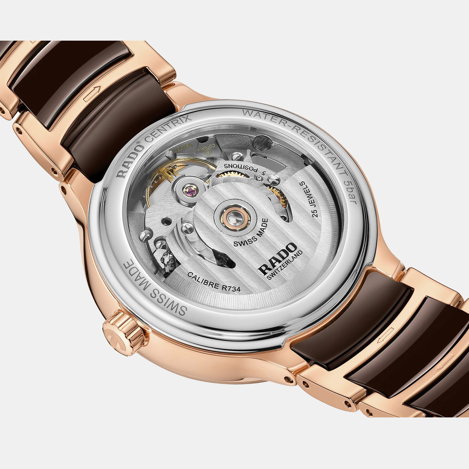 Rado Stainless steel Round watch