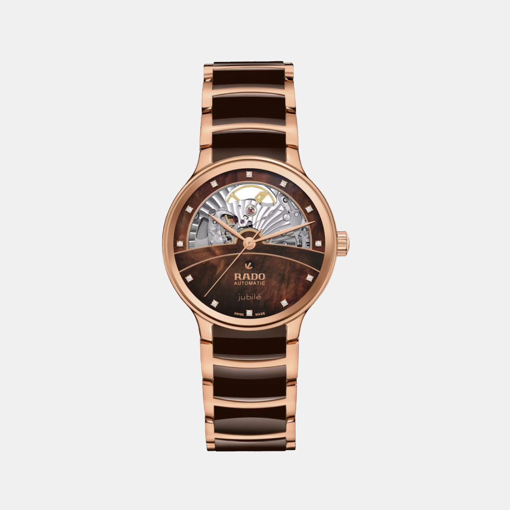 Rado Round Brown Analog watch