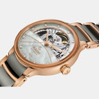 Centrix Women Automatic Silver & Rose Gold Dial Analog Ceramic Watch R30029912