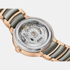 Centrix Women Automatic Silver & Rose Gold Dial Analog Ceramic Watch R30029912