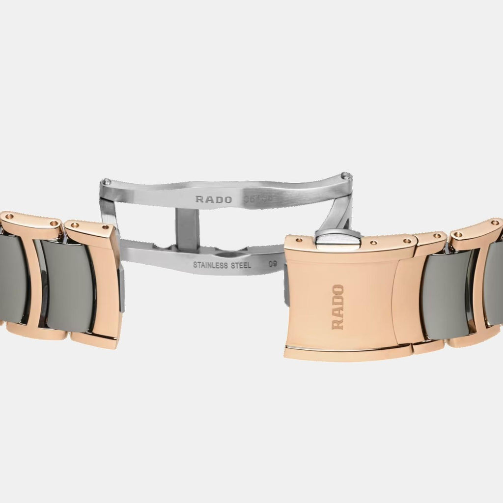 Centrix Women Automatic Silver & Rose Gold Dial Analog Ceramic Watch R30029912