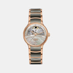 Centrix Women Automatic Silver & Rose Gold Dial Analog Ceramic Watch R30029912