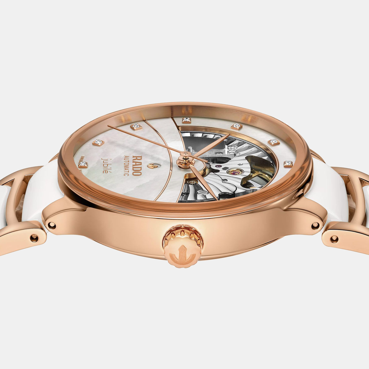 Rado Women Round Mother Of Pearl watch