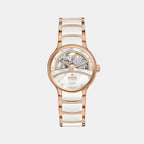 Centrix Women Automatic White Dial Analog Ceramic Watch R30029932