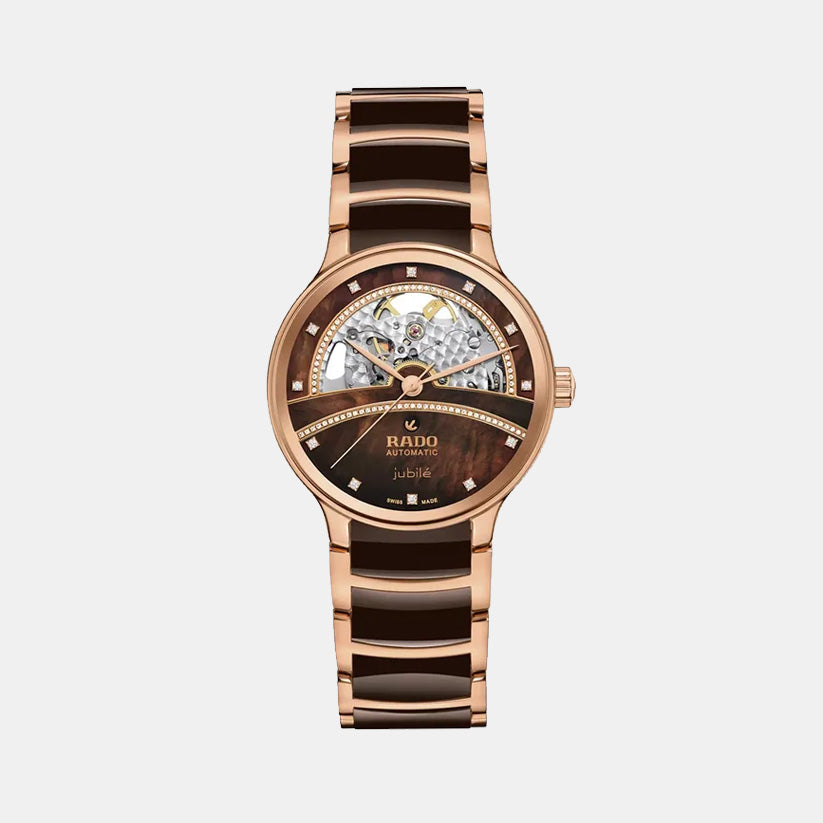 Rado Round Brown Analog watch