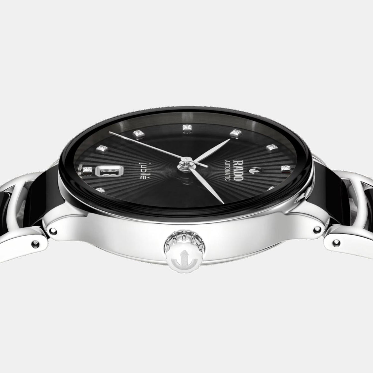 Centrix Women Automatic Black Dial Analog Ceramic Watch R30031742