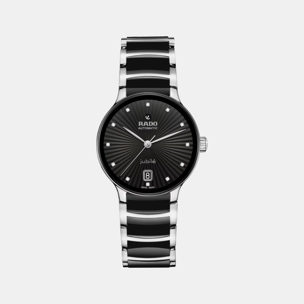 Centrix Women Automatic Black Dial Analog Ceramic Watch R30031742