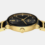 Centrix Women Automatic Black Dial Analog Ceramic Watch R30032742