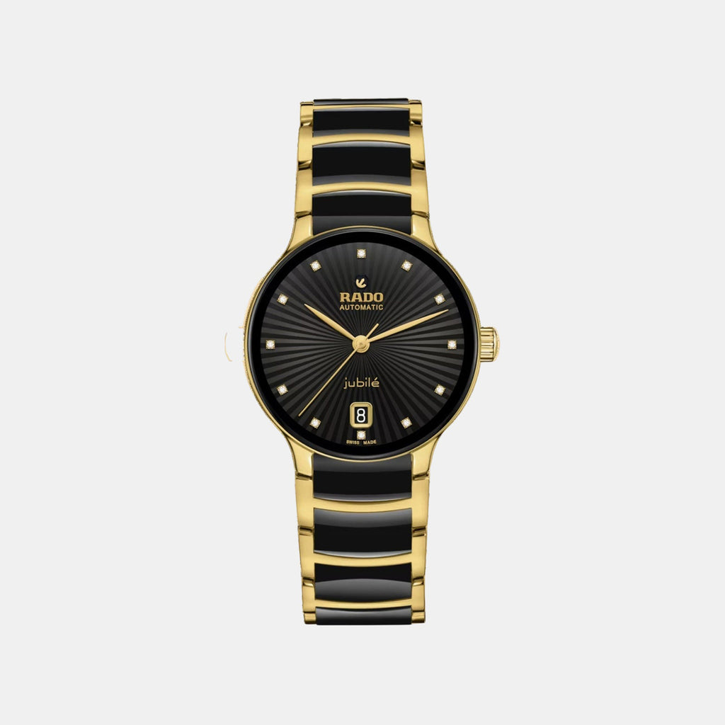 Centrix Women Automatic Black Dial Analog Ceramic Watch R30032742