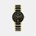 Centrix Women Automatic Black Dial Analog Ceramic Watch R30032742