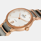 Centrix Women Automatic Silver Dial Analog Ceramic Watch R30037742