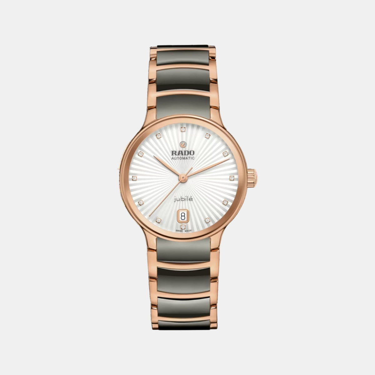Centrix Women Automatic Silver Dial Analog Ceramic Watch R30037742