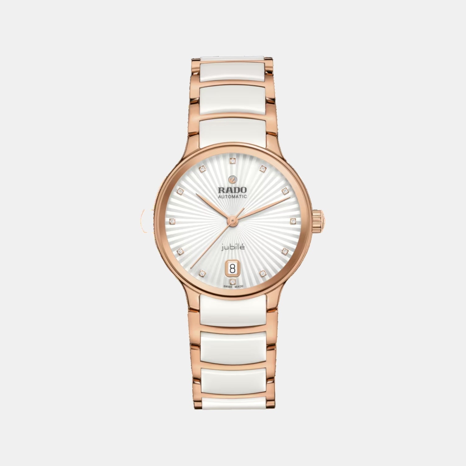 Centrix Women Automatic Silver Dial Analog Ceramic Watch R30037744