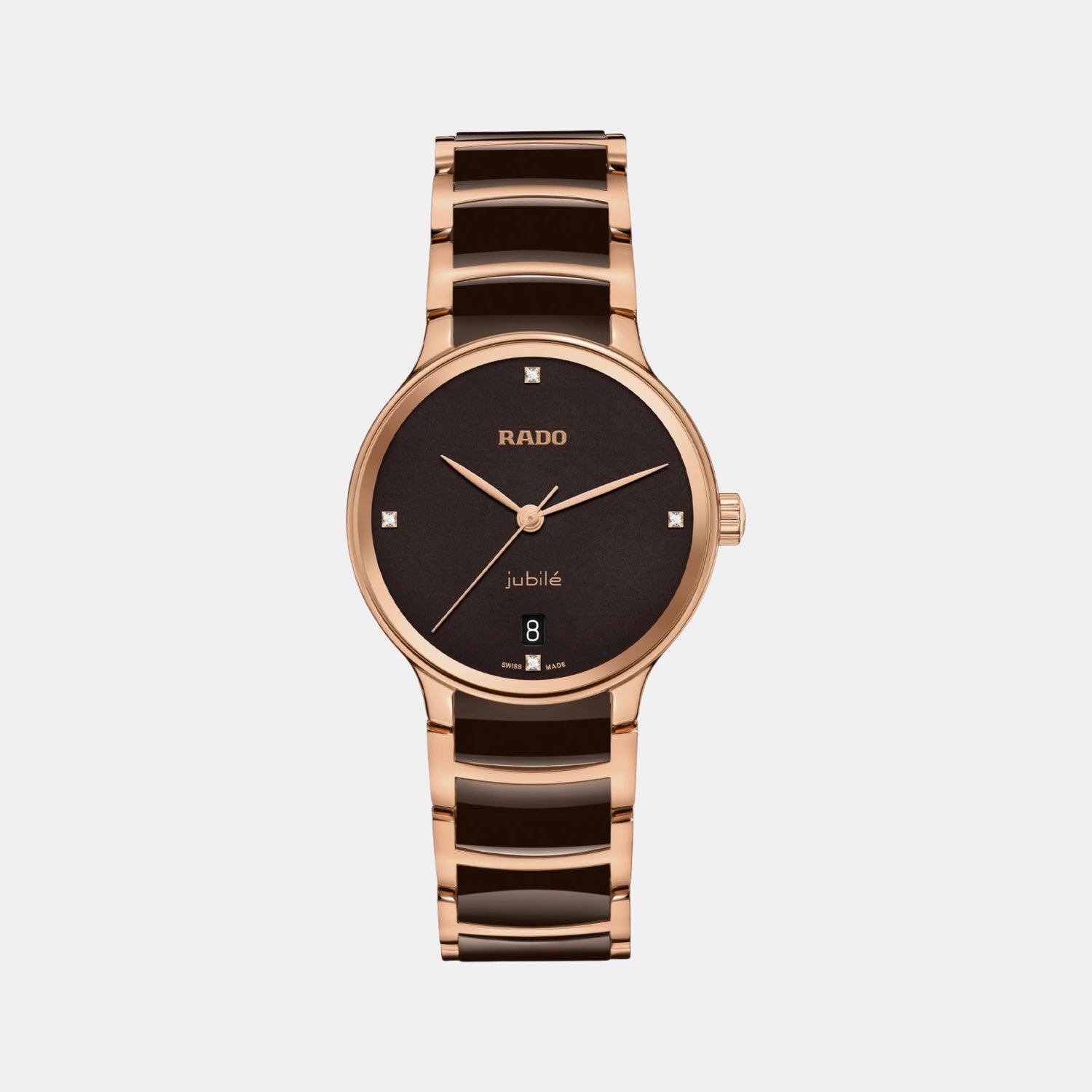 Centrix Women Quartz Brown Dial Analog Ceramic Watch R30038712