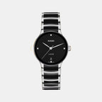 Centrix Women Quartz Black Dial Analog Ceramic Watch R30040712