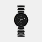 Centrix Women Quartz Black Dial Analog Ceramic Watch R30040712