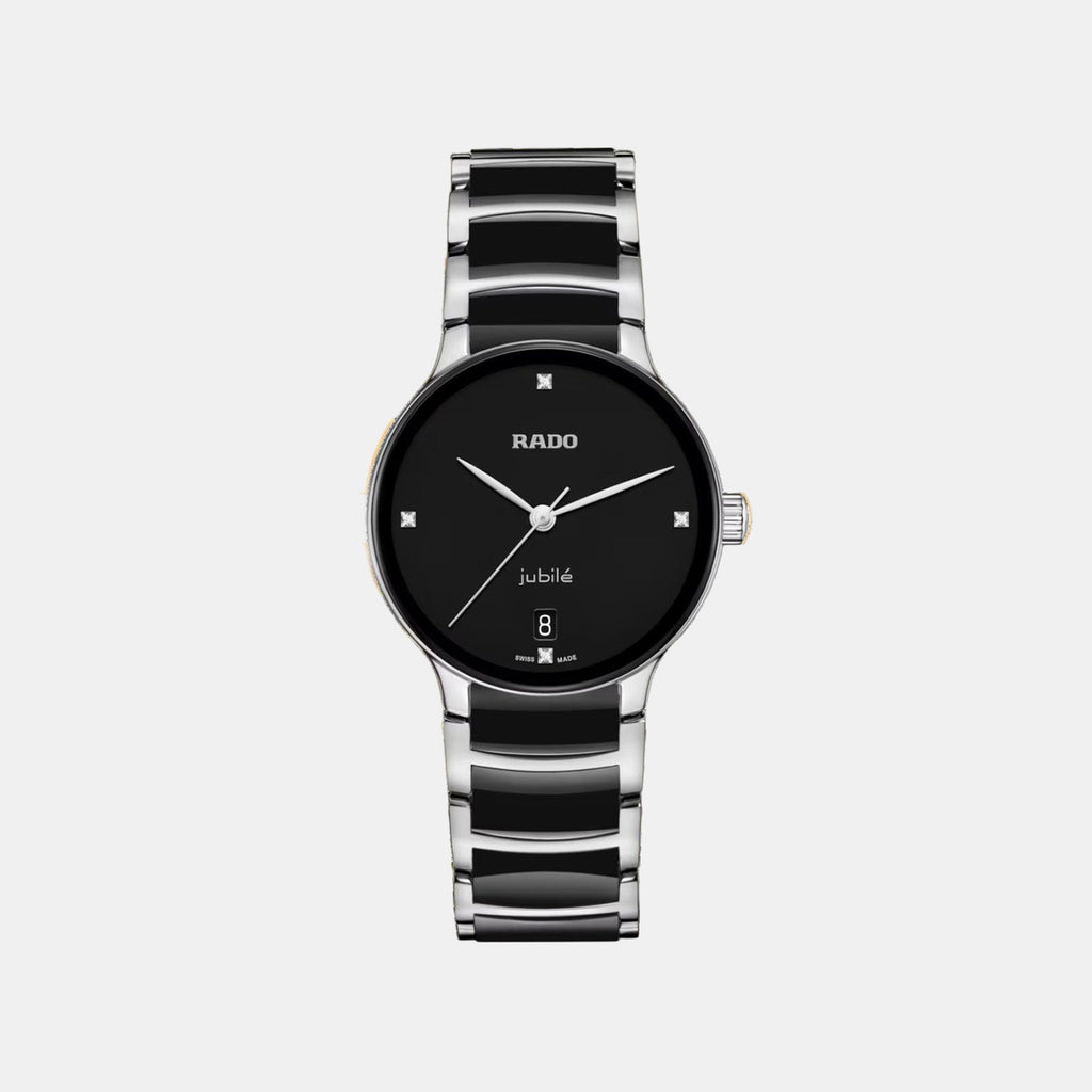 Centrix Women Quartz Black Dial Analog Ceramic Watch R30040712