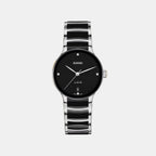 Centrix Women Quartz Black Dial Analog Ceramic Watch R30040712