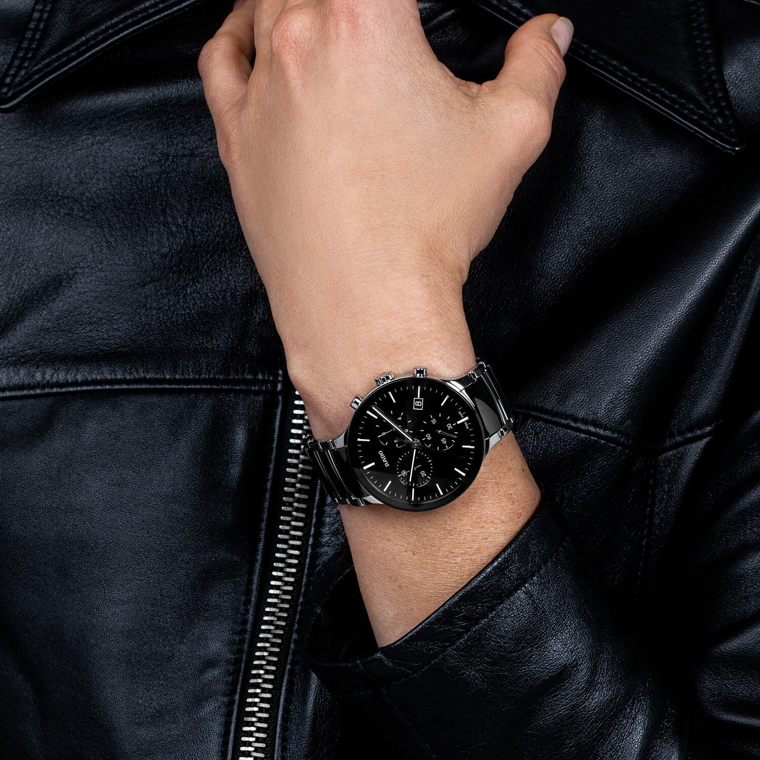 Rado Stainless Steel Black watch