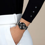 Centrix Unisex Automatic Black Dial Analog Ceramic Watch R30179114