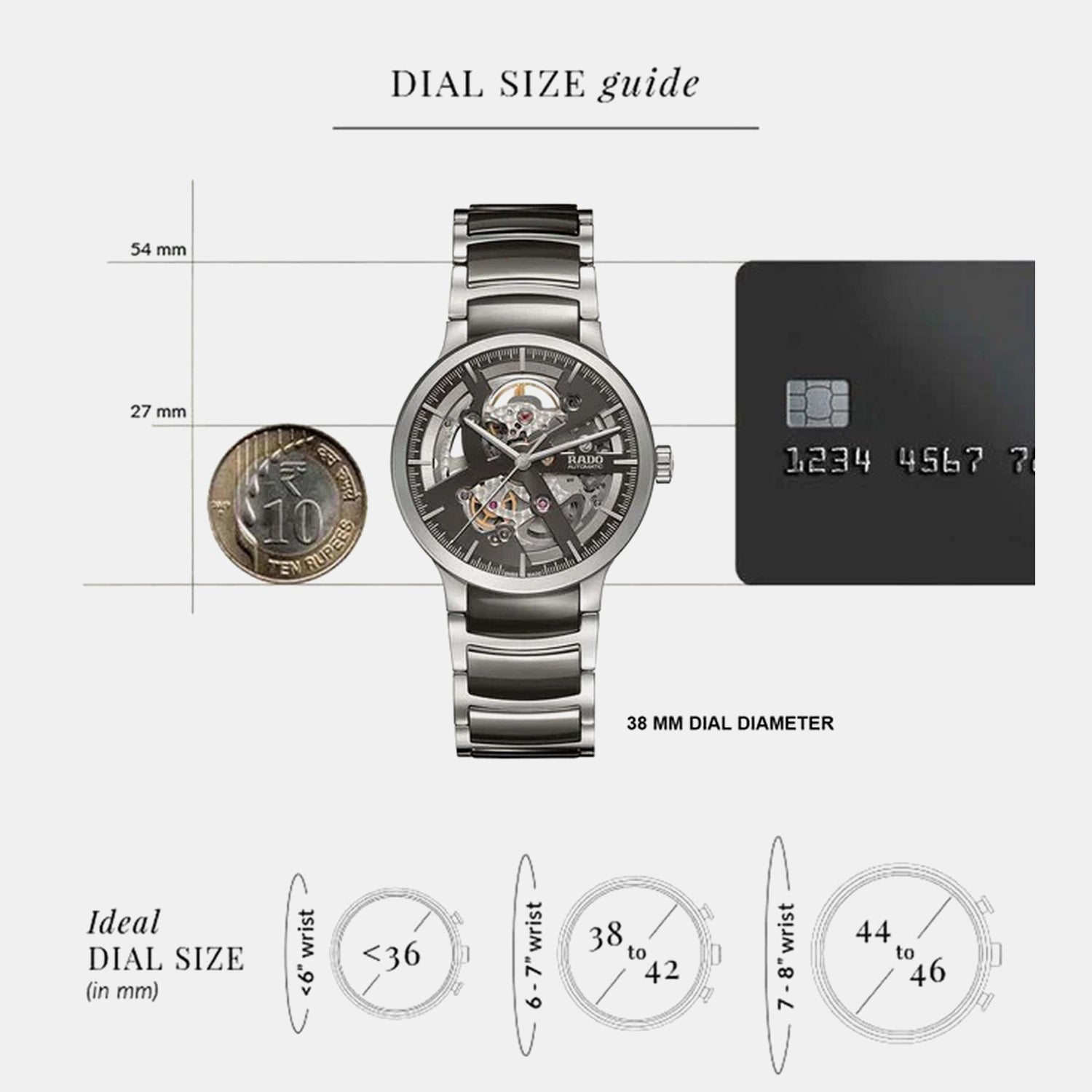 Centrix Unisex Automatic Black Dial Analog Ceramic Watch R30179114