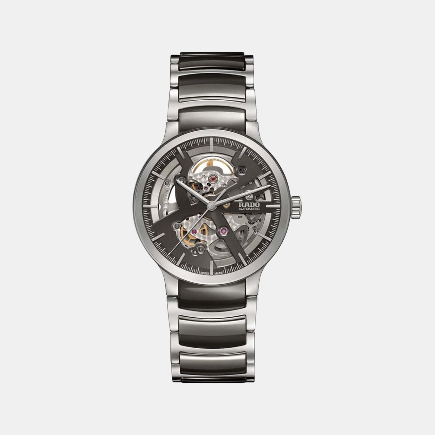 Centrix Unisex Automatic Black Dial Analog Ceramic Watch R30179114