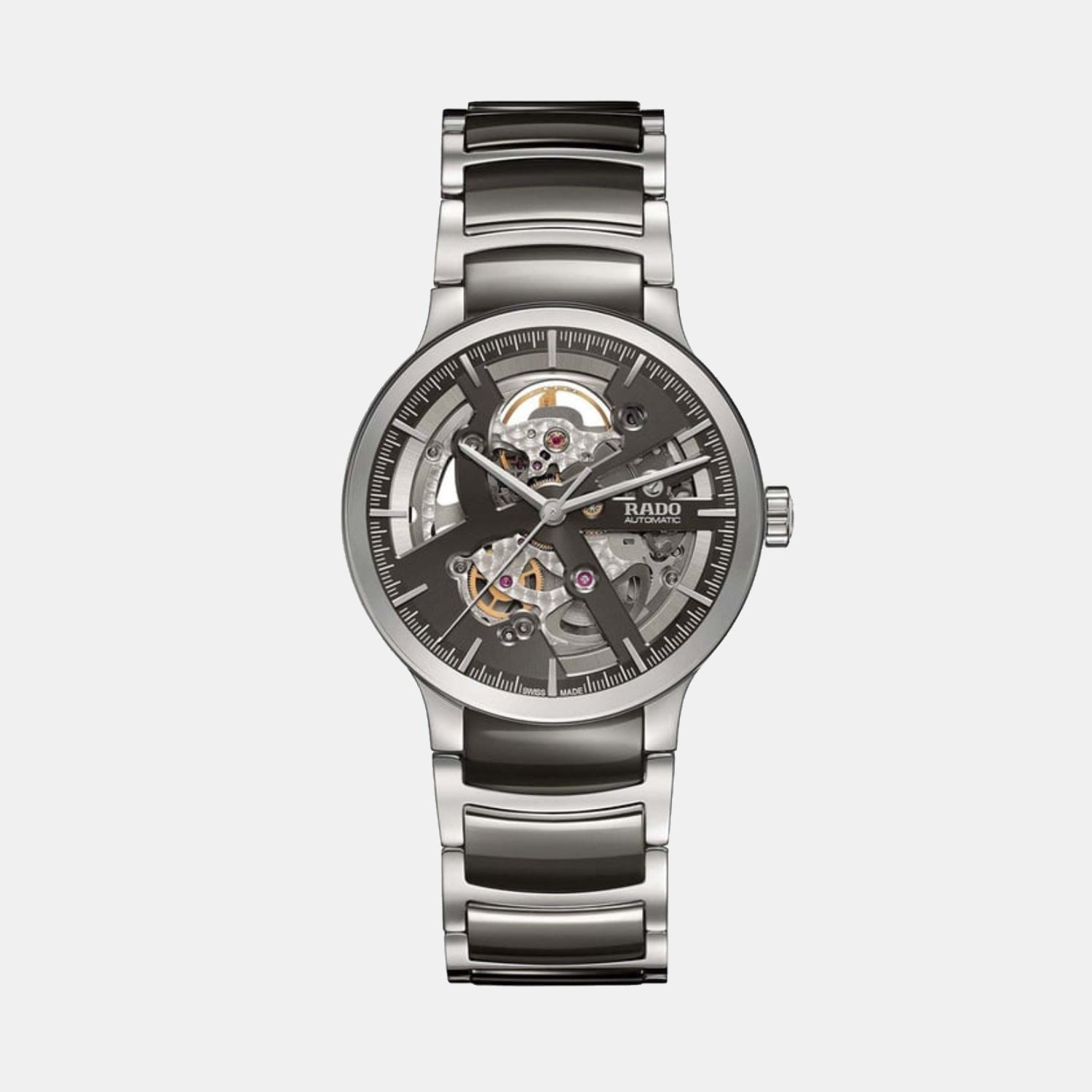 Centrix Unisex Automatic Black Dial Analog Ceramic Watch R30179114