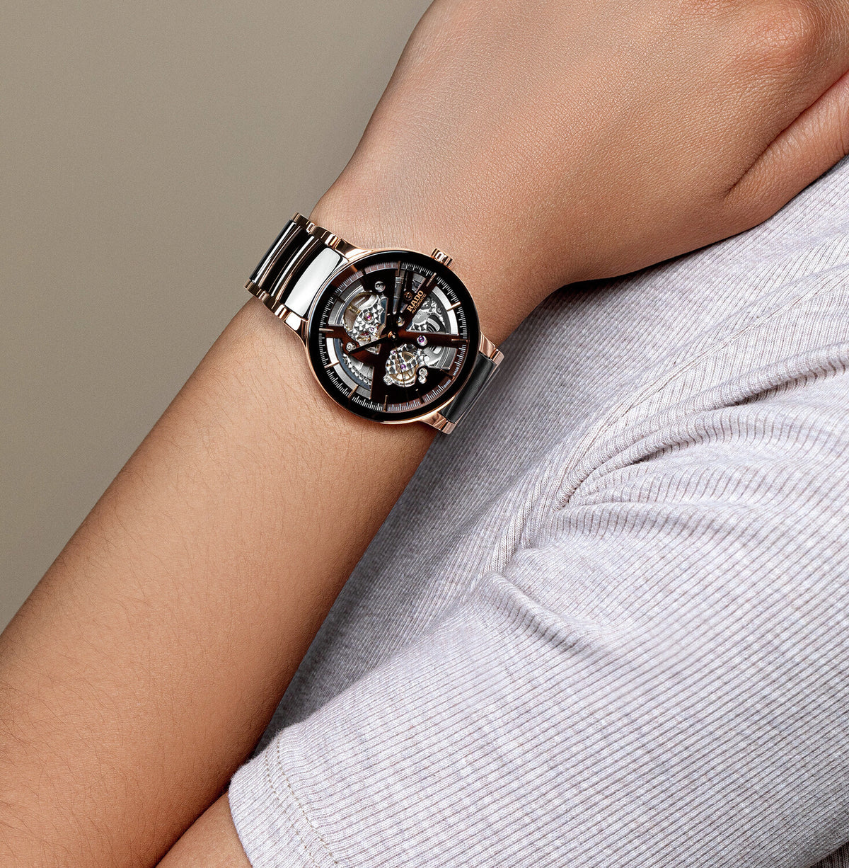Rado Stainless Steel Black watch