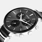 Centrix Men Quartz Black Dial Chronograph Stainless Steel Watch R30210152