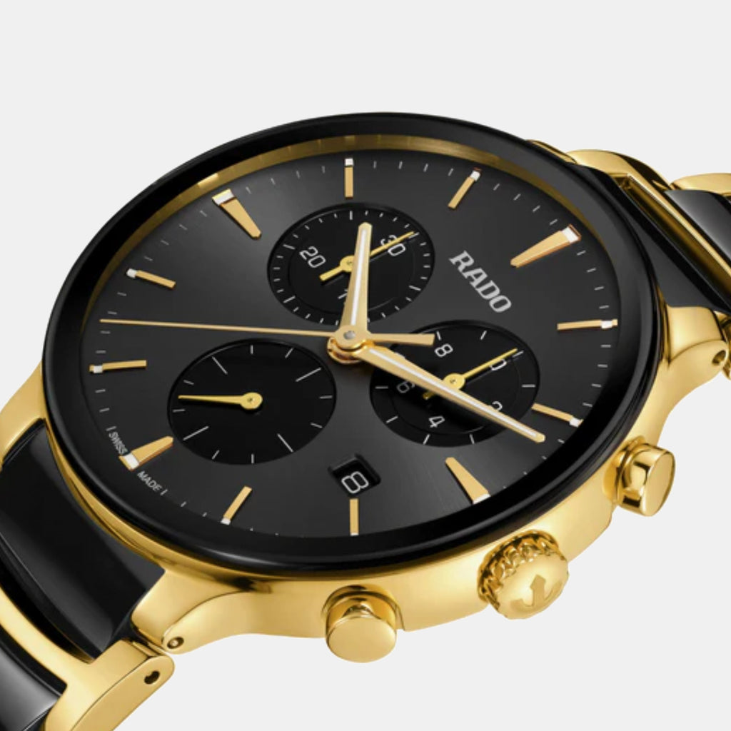 Centrix Unisex Automatic Black Dial Analog Ceramic Watch R30211152