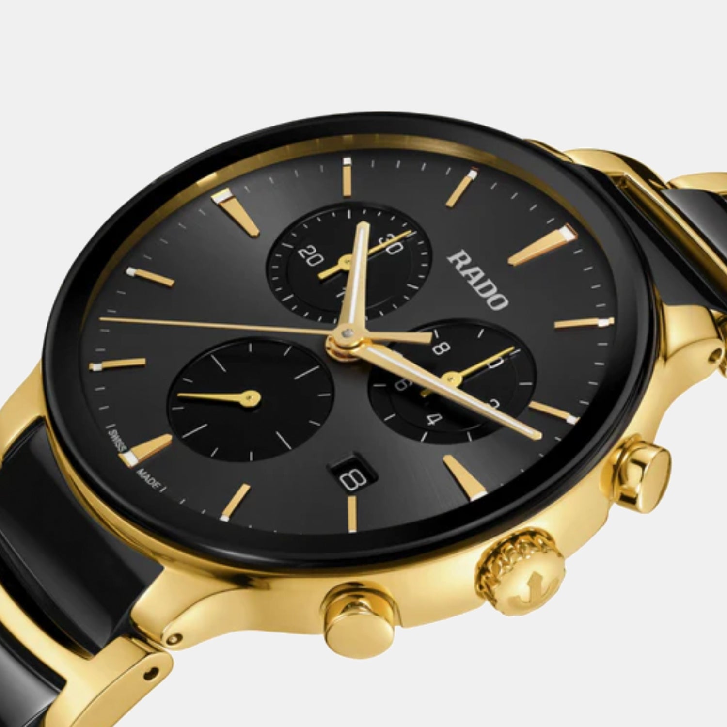 Centrix Unisex Automatic Black Dial Analog Ceramic Watch R30211152