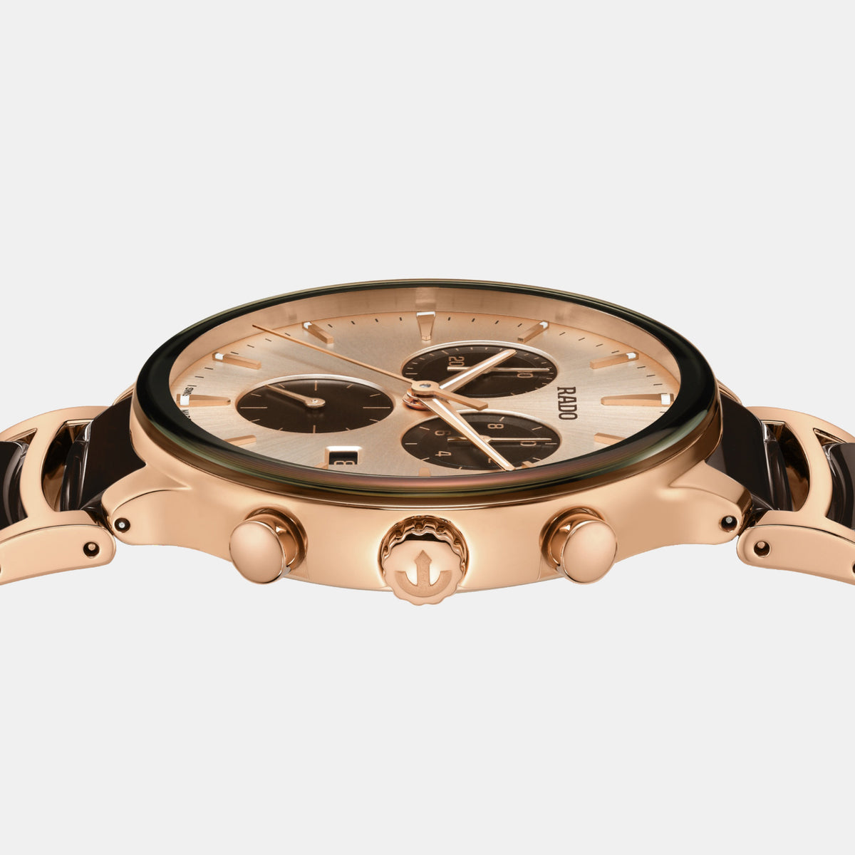 Centrix Men Quartz Beige Dial Chronograph Stainless Steel Watch R30212402